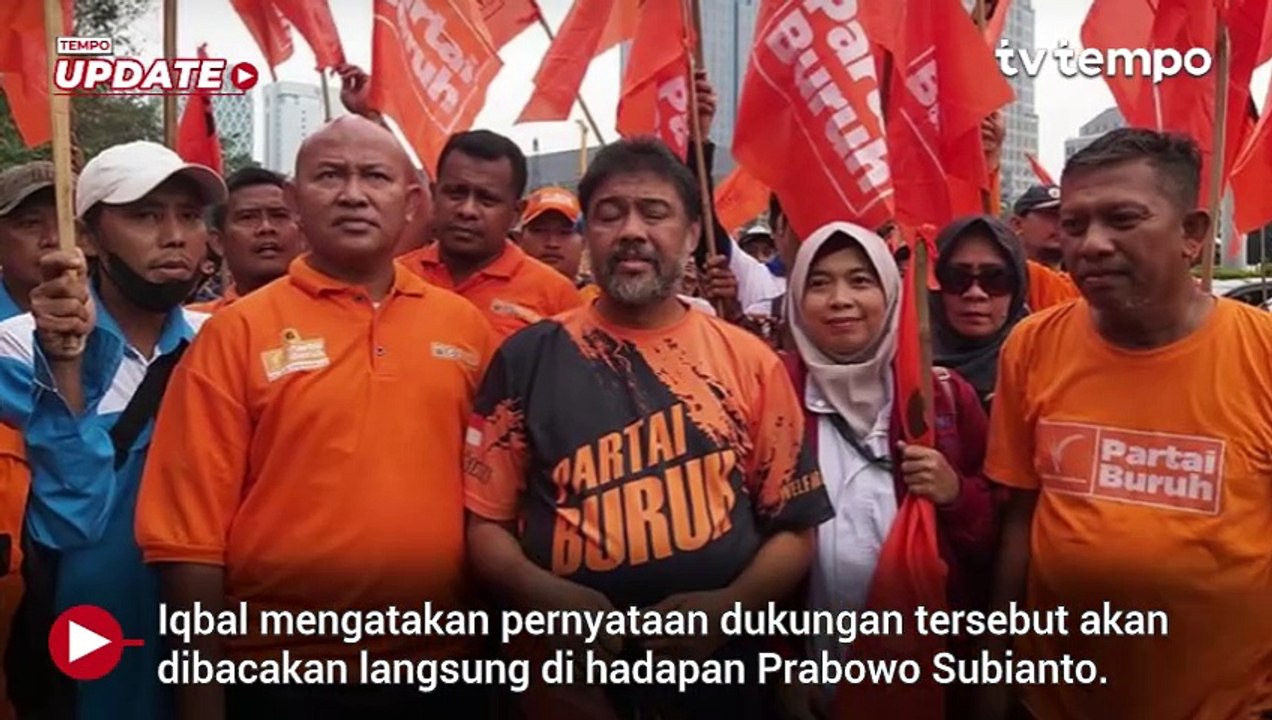 Partai Buruh Resmi Dukung Pemerintahan Prabowo-Gibran