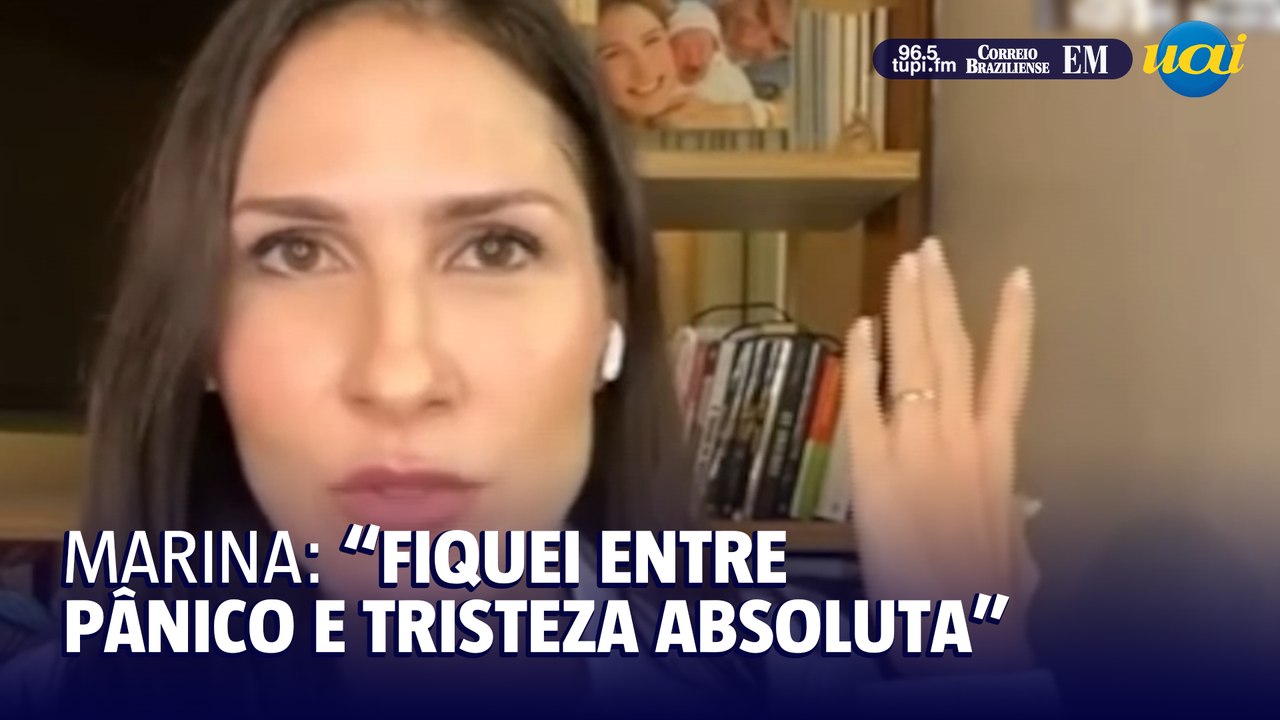 Marina Helena sobre cadeirada: “Fiquei entre pânico e tristeza absoluta”