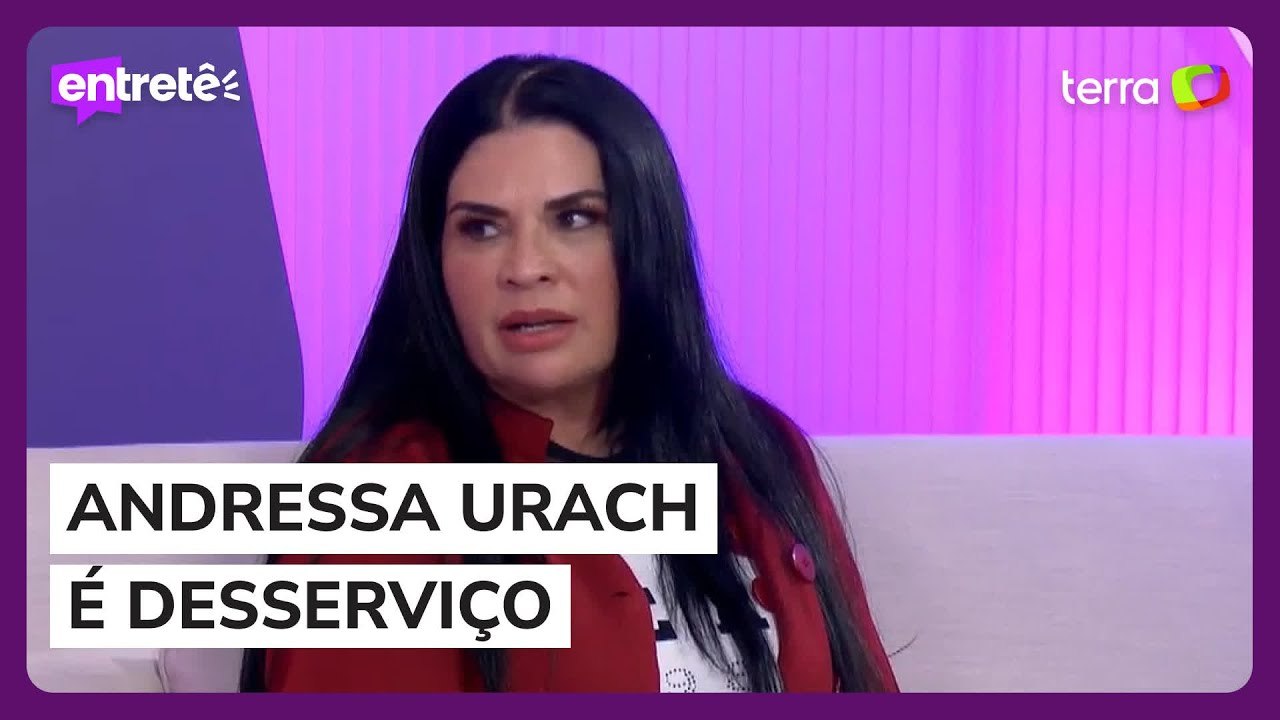 "Ela não é artista na minha opinião, ela passou dos limites",disse Solange Gomes sobe Andressa Urach
