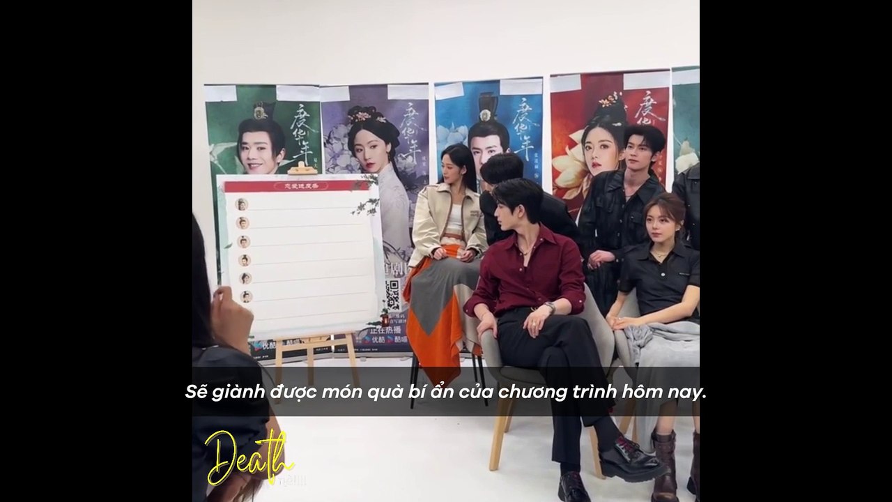 [Vietsub] [020724] Dàn diễn viên tuyên truyền phim Độ Hoa Niên - Trương Lăng Hách - Triệu Kim Mạch