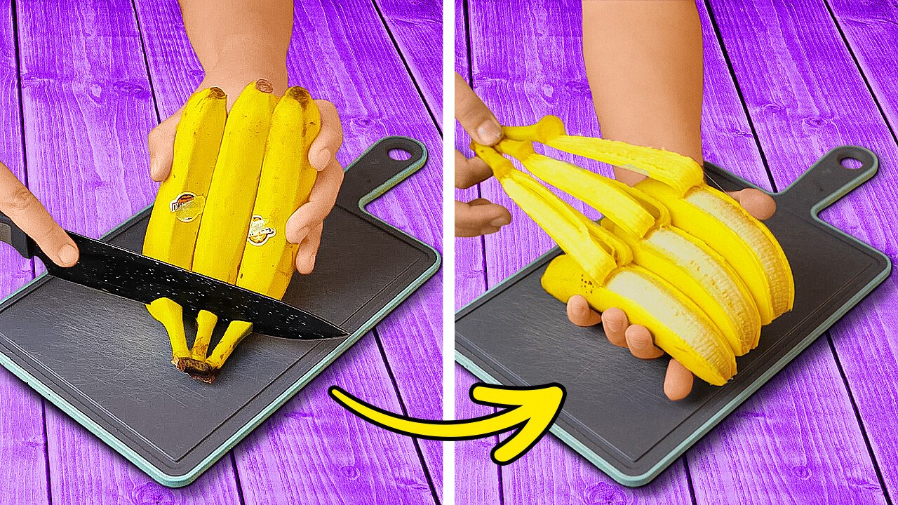 Unusual Banana Hacks And Crafts That Will Blow Your Mind! 