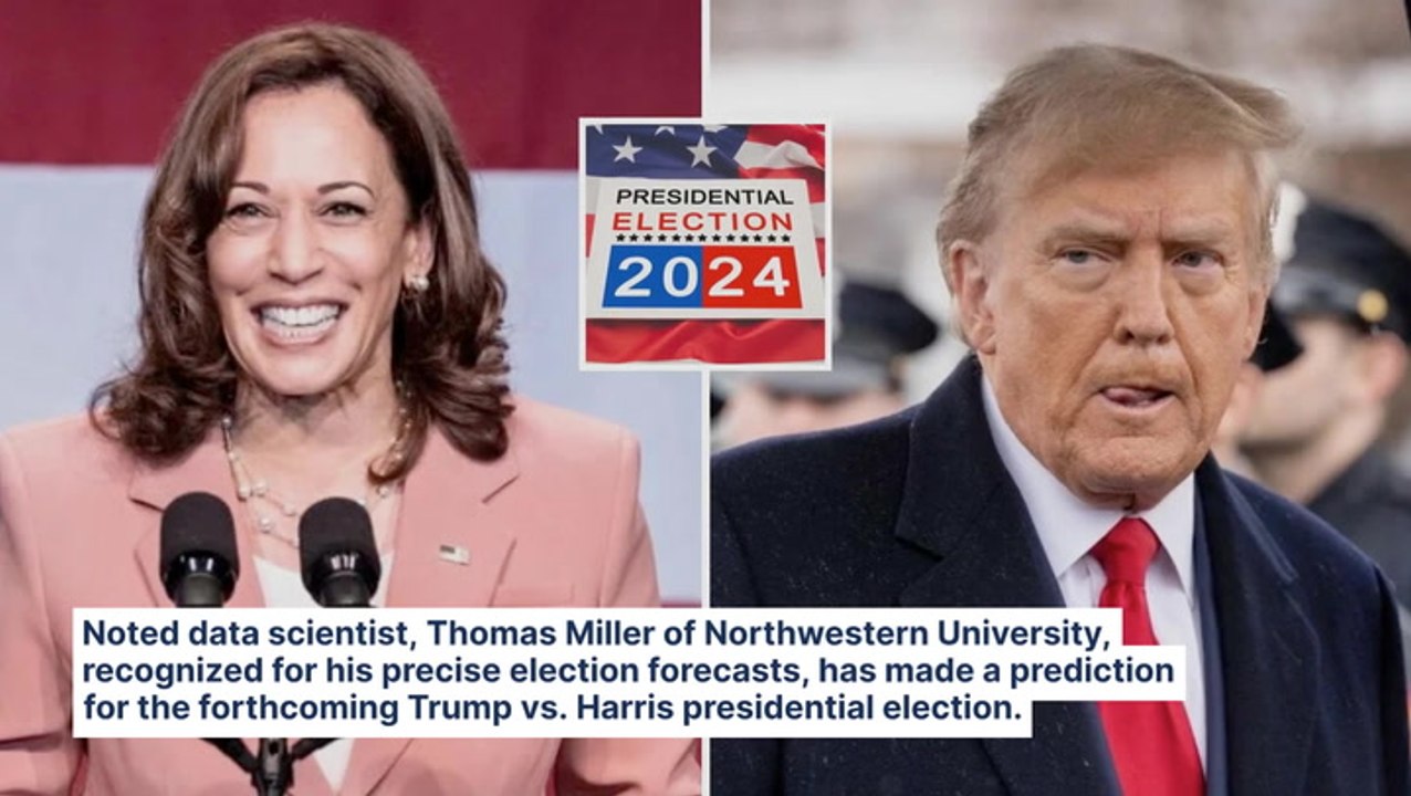 Data Scientist Who Called 2020 Election Correctly Says Its Gone From 'Drastic Landslide In Trump's Direction To A Drastic Landslide For Harris'
