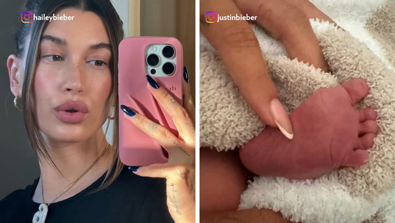 Hailey Bieber Shares New Selfie 4 Weeks After Welcoming Son Jack Blues: 'Hi'