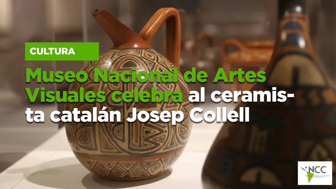 Museo Nacional de Artes Visuales celebra al ceramista catalán Josep Collell