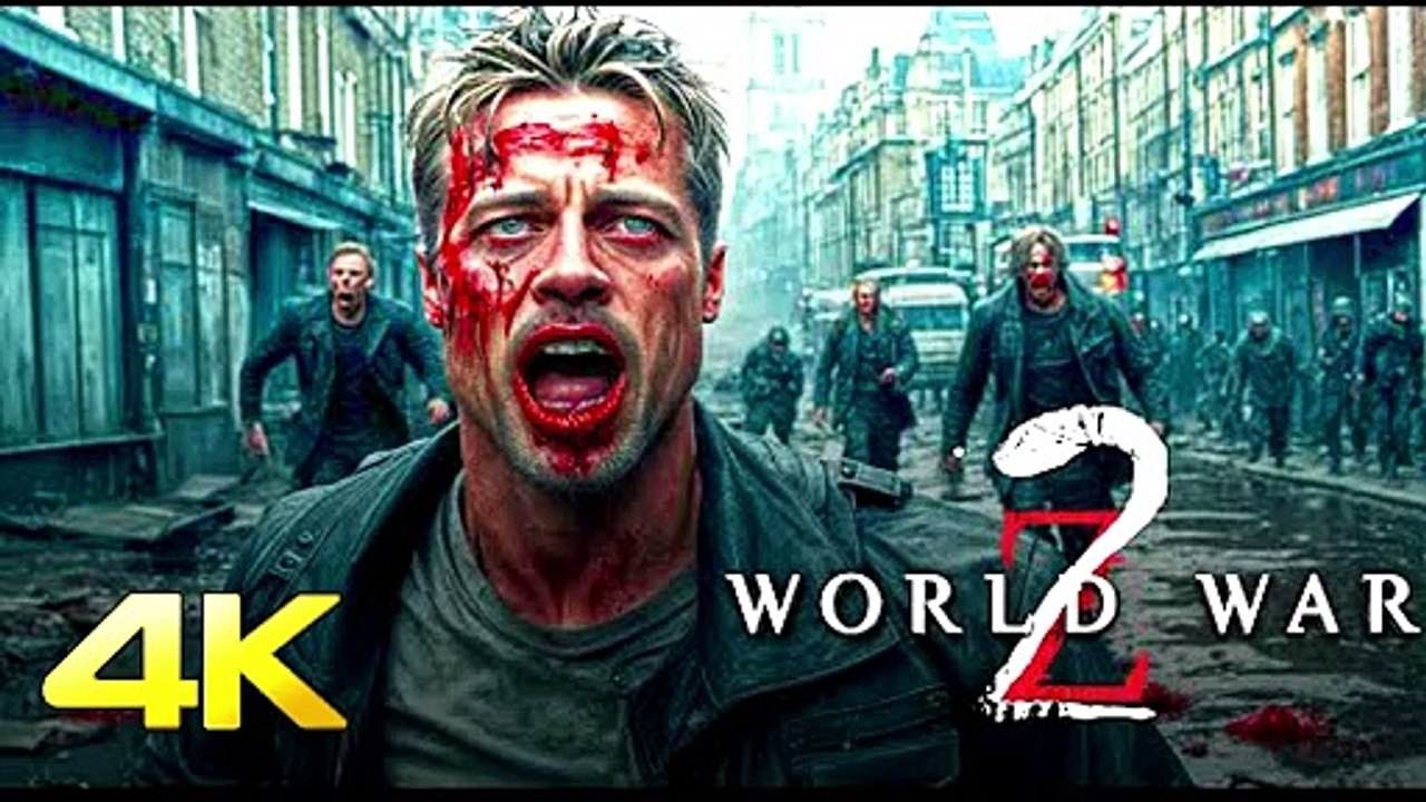 WORLD WAR Z 2 (2025) Trailer - Brad Pitt _ Zombie Movie || Up Coming 2025 English Movie WORLD WAR Z 2 (2025) Trailer