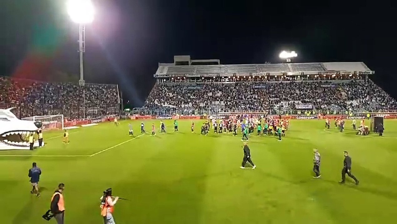Gimnasia 0 - 0 Deportivo Riestra: la reacción de Facundo Aché tras el empate en el Bosque