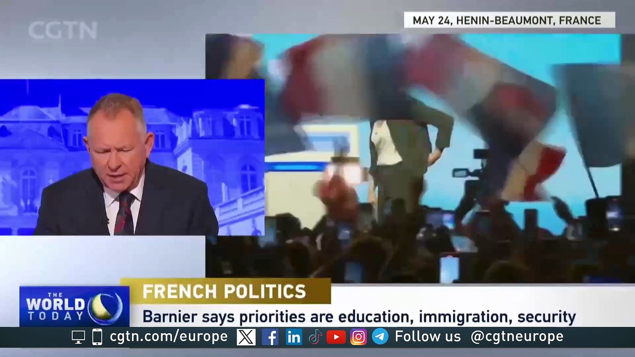 French politics: "Michel Barnier in France is fairly popular"