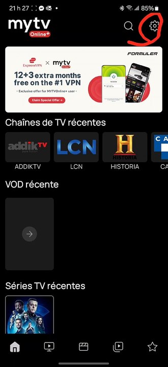 mytvonline+ ajouter un Portal