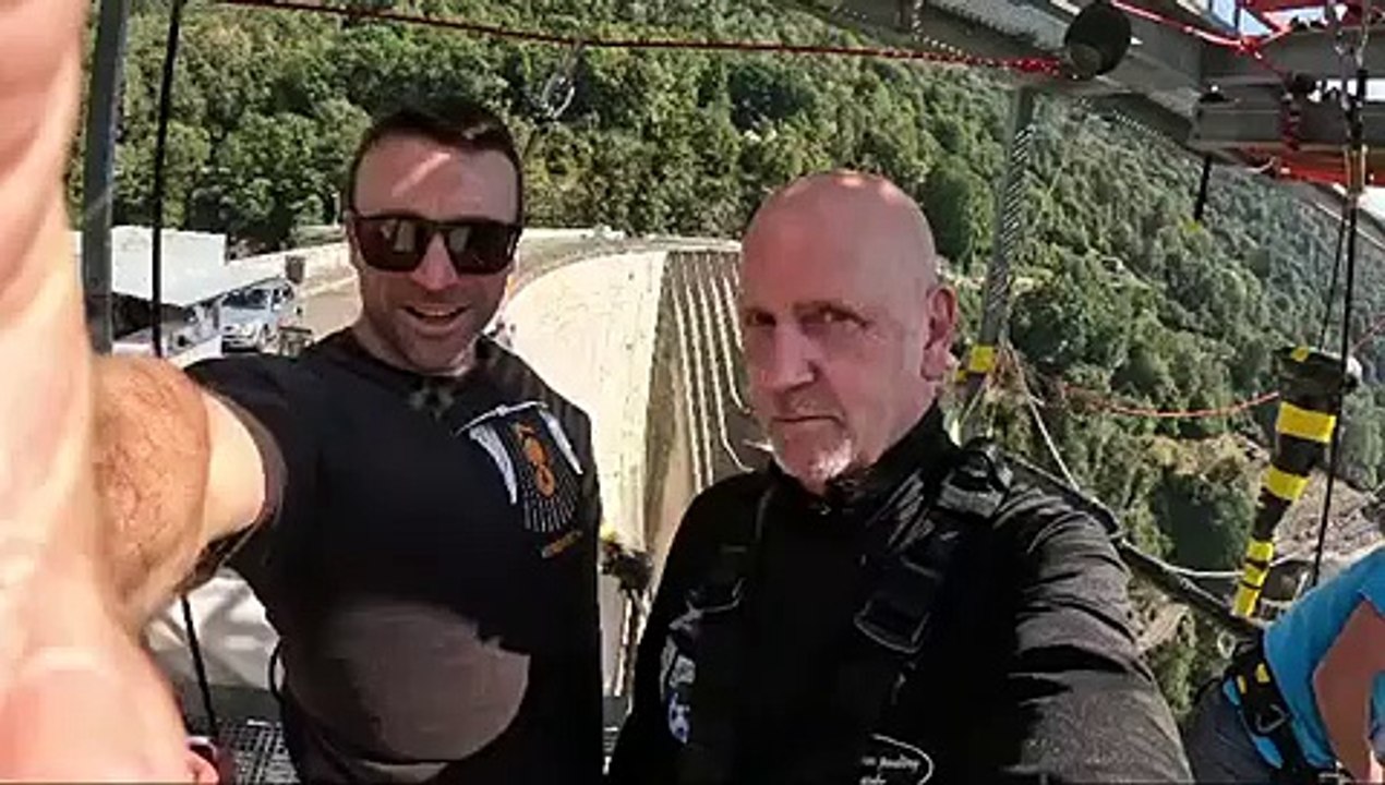 Derry Needham bungee jump