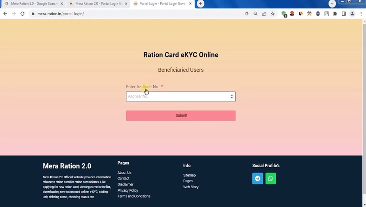 Good News  Ration Card KYC Online Kaise Kare 2024✅ How to do Ration Card E-KYC 2024 Online Link✅