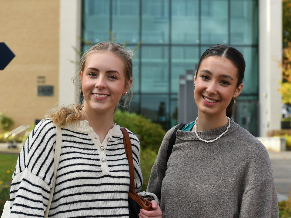 Meet the new freshers at Derry's Ulster University Magee Campus