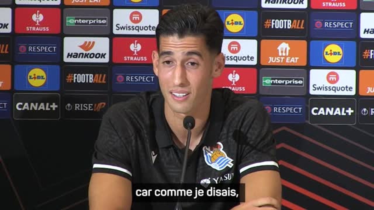 Real Sociedad - Aguerd s'attend à un match "très équilibré" contre Nice