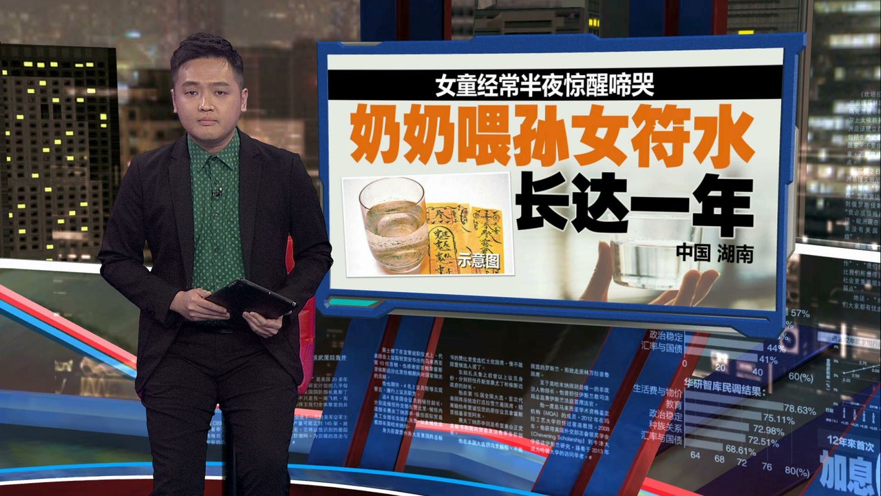 睡不好被祖母喂喝符水1年   2岁女童铅中毒