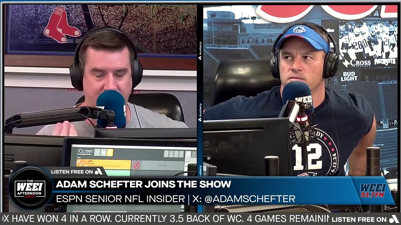WEEI Afternoon Show: Adam Schefter on if the play of other rookie quarterbacks impacts the Drake Maye decision