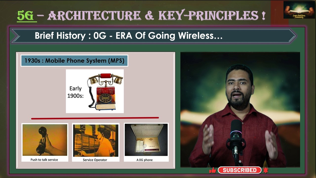 Session 02/01 : 5G Architecture & Key Principles | Complete 5G Network | Course Overview and History