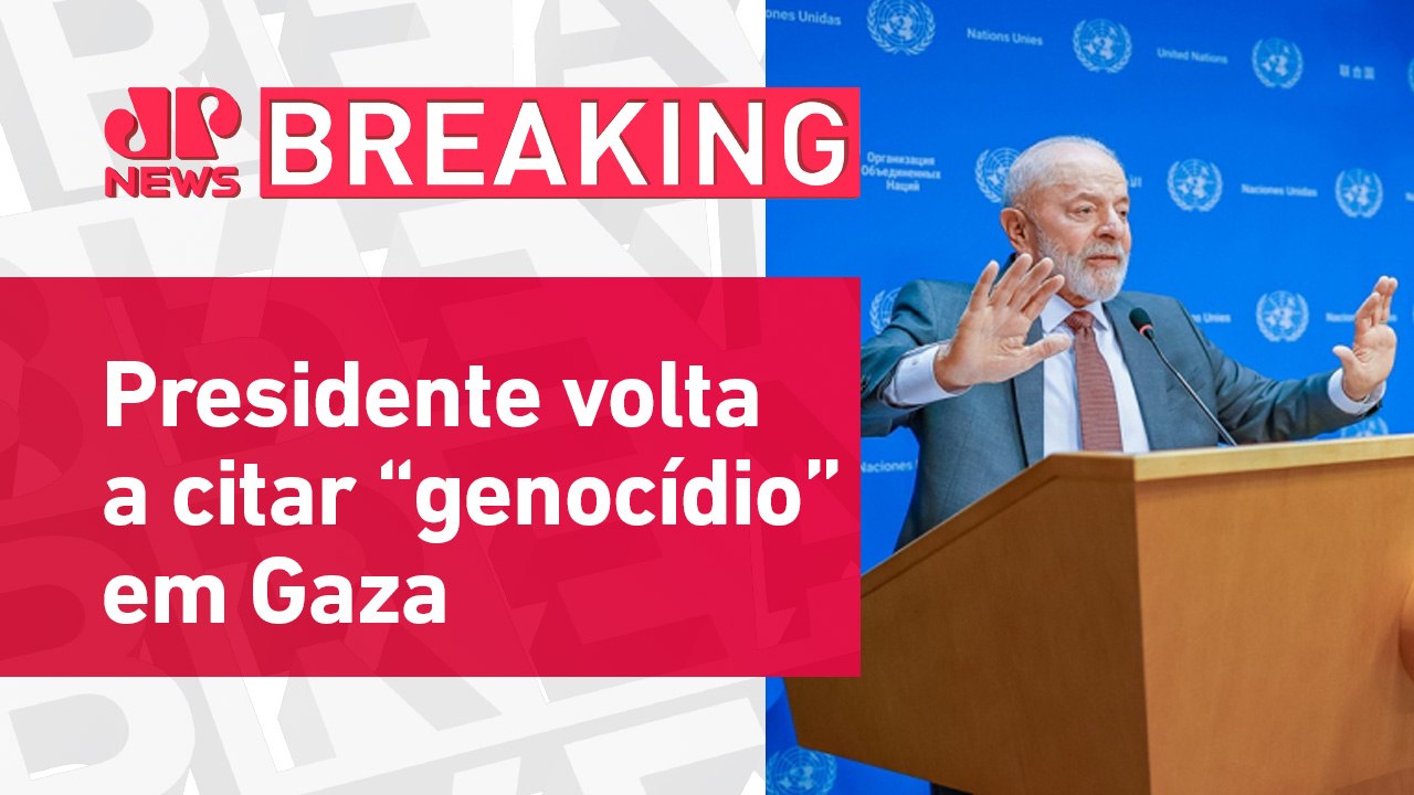 Lula acusa Netanyahu de descumprir decisões da ONU | BREAKING NEWS