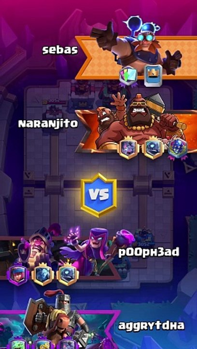 Clash Royale: 27/9 gameplay (mother witch)