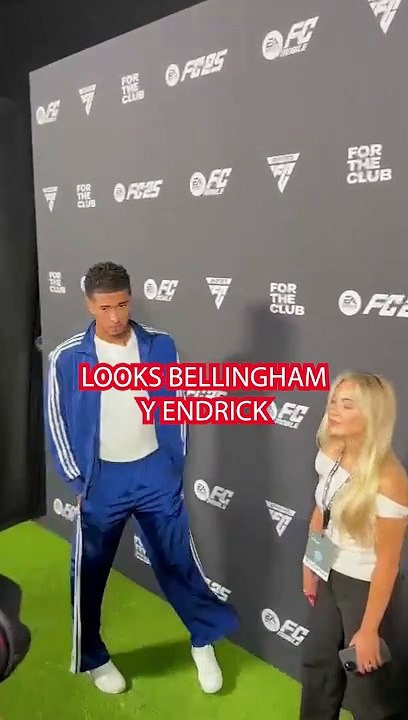 Los looks de Bellingham y Endrick para la presentación del FC25