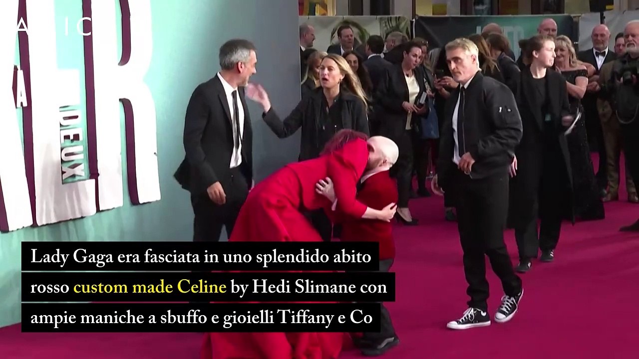 Lady Gaga e Joaquin Phoenix infiammano il red carpet londinese di Folie à Deux