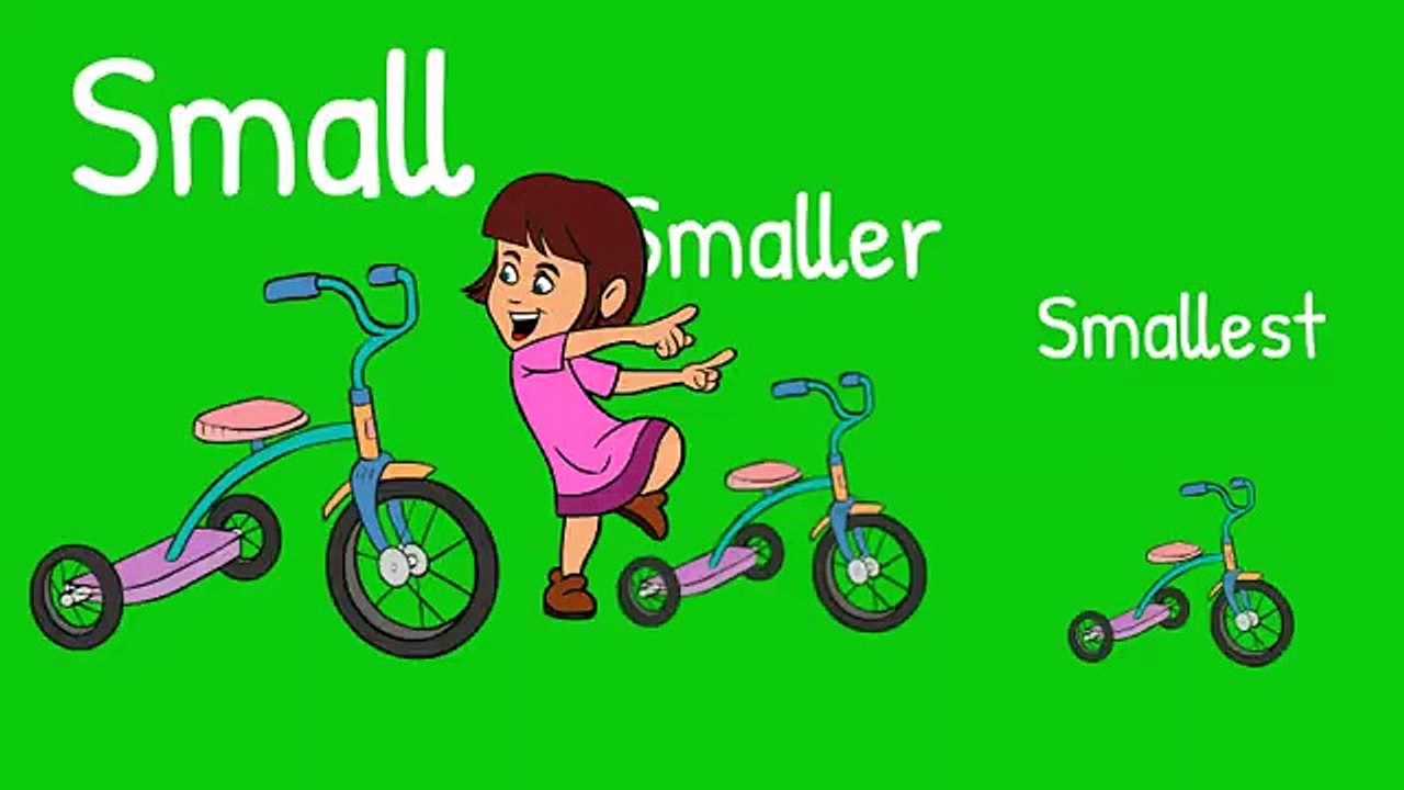 Compare sizes for kindergarten - Big and Small