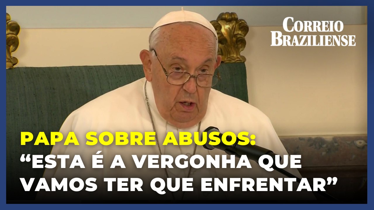 Papa diz que Igreja Católica deve buscar "perdão" por casos de abuso de menores