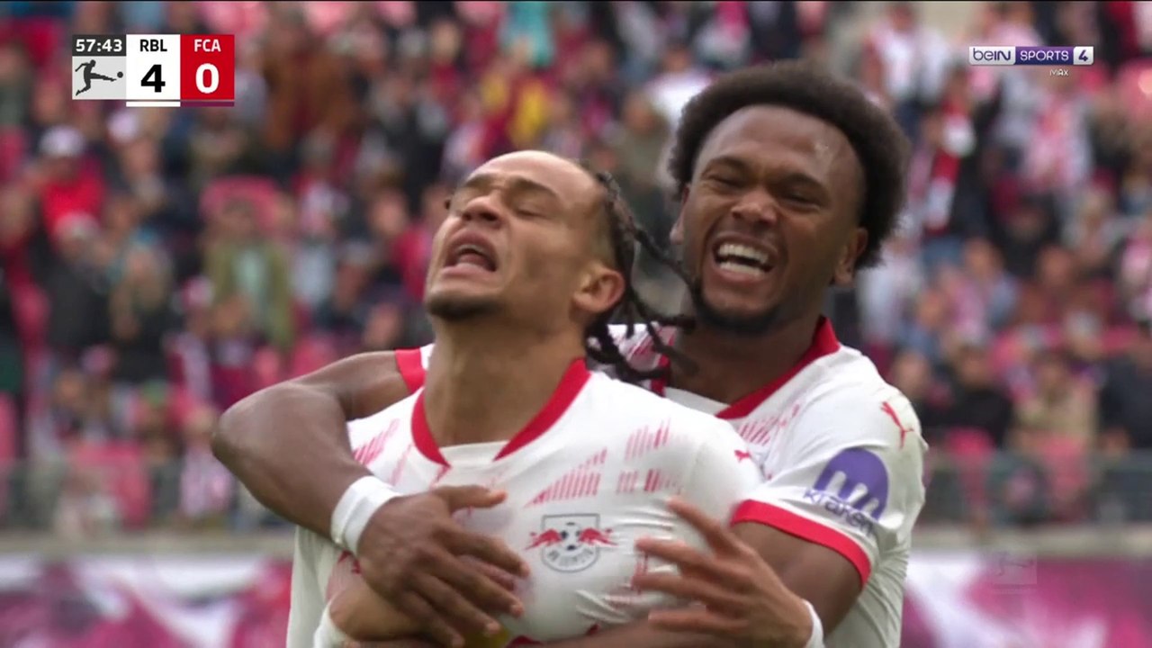 Bundesliga : La splendide reprise de volée de Xavi Simons