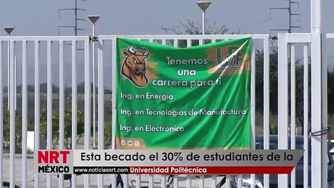 Esta becado el 30% de estudiantes de la Universidad Politécnica