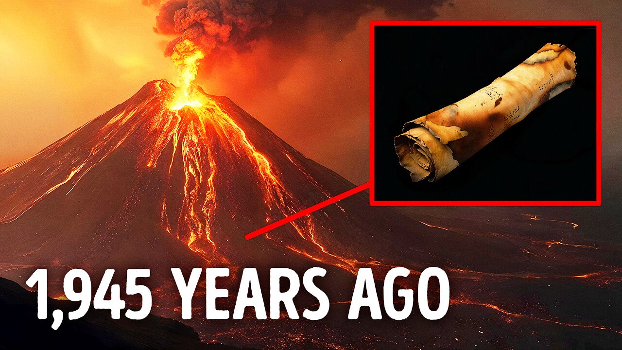 AI Deciphered Herculaneum Scrolls Buried by Vesuvius