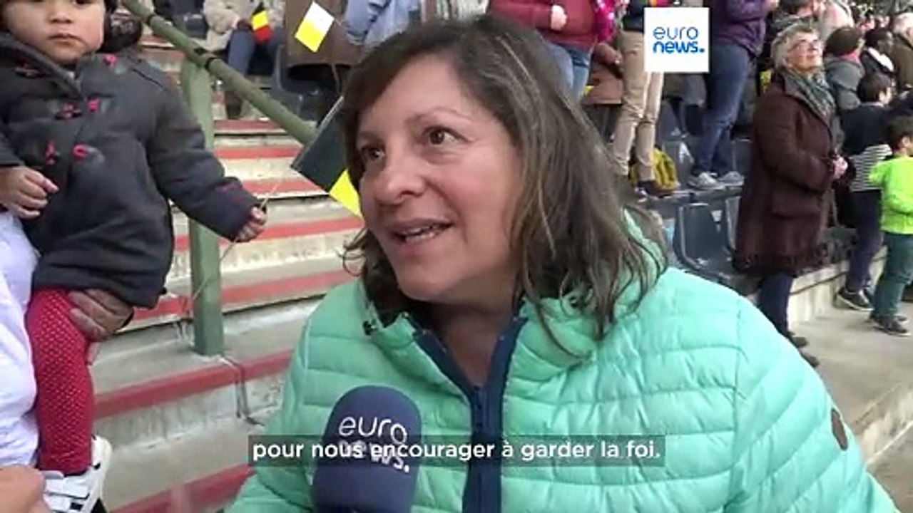 Belgique : le pape François termine son voyage dans un ancien bastion du catholicisme