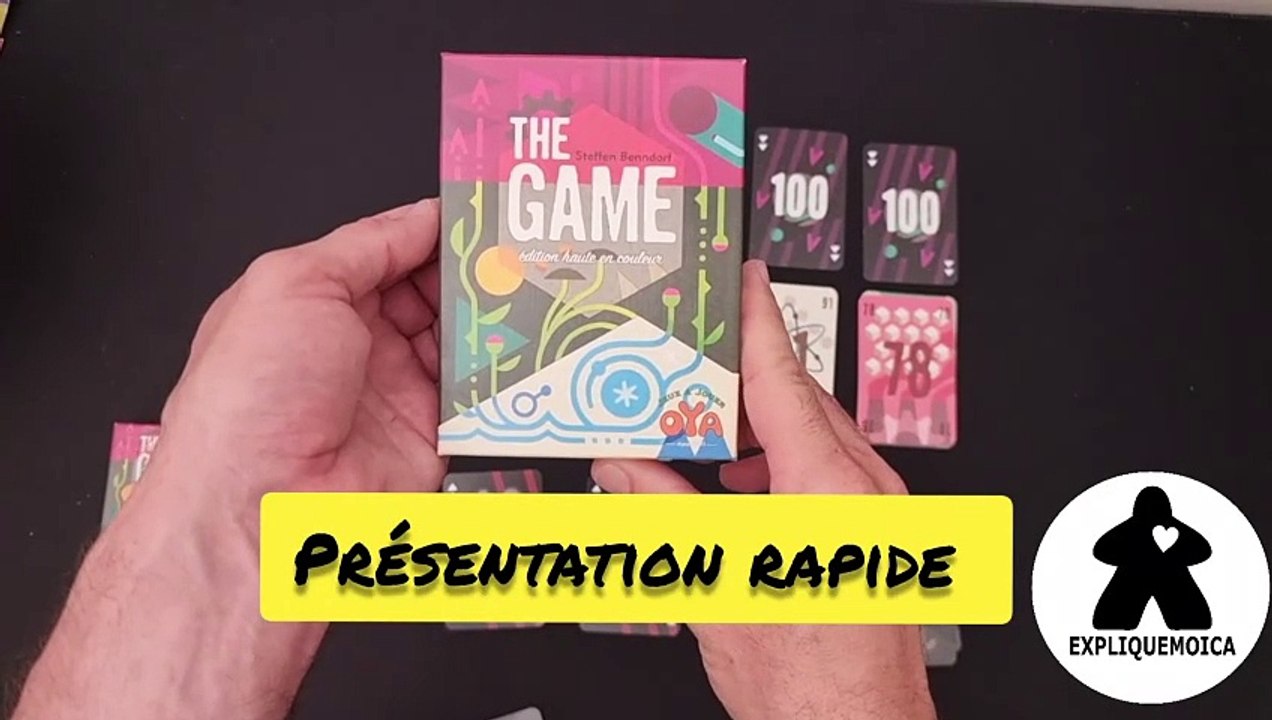 Présentation rapide de THE GAME  par #expliquemoica #oya