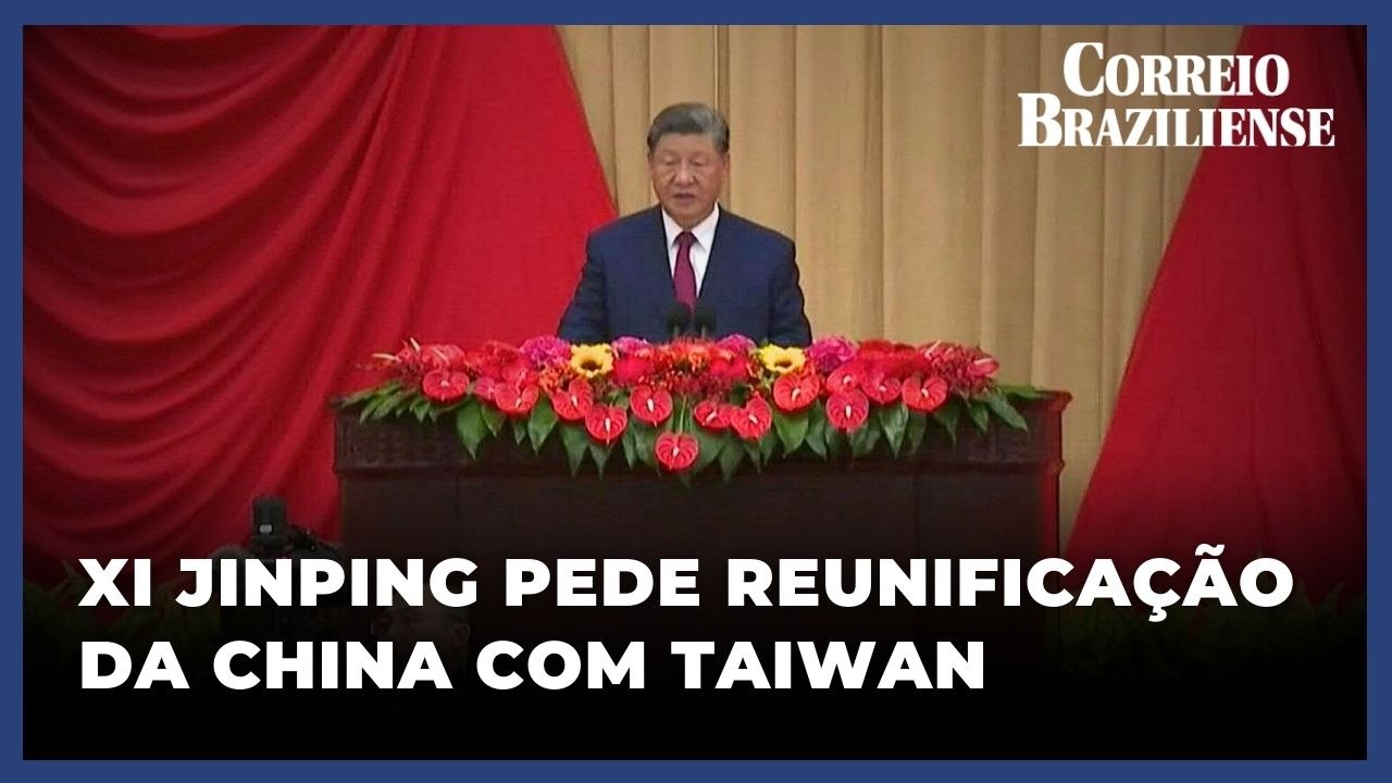 Xi Jinping pede reunificação da China com Taiwan