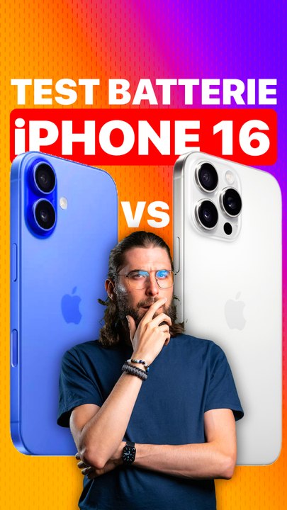 TEST BATTERIE: QUEL iPHONE 16 EST LE MEILLEUR ? 