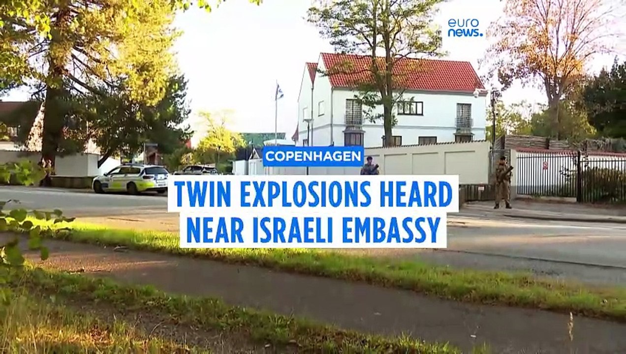 Two explosions heard near Israeli Embassy in Copenhagen
