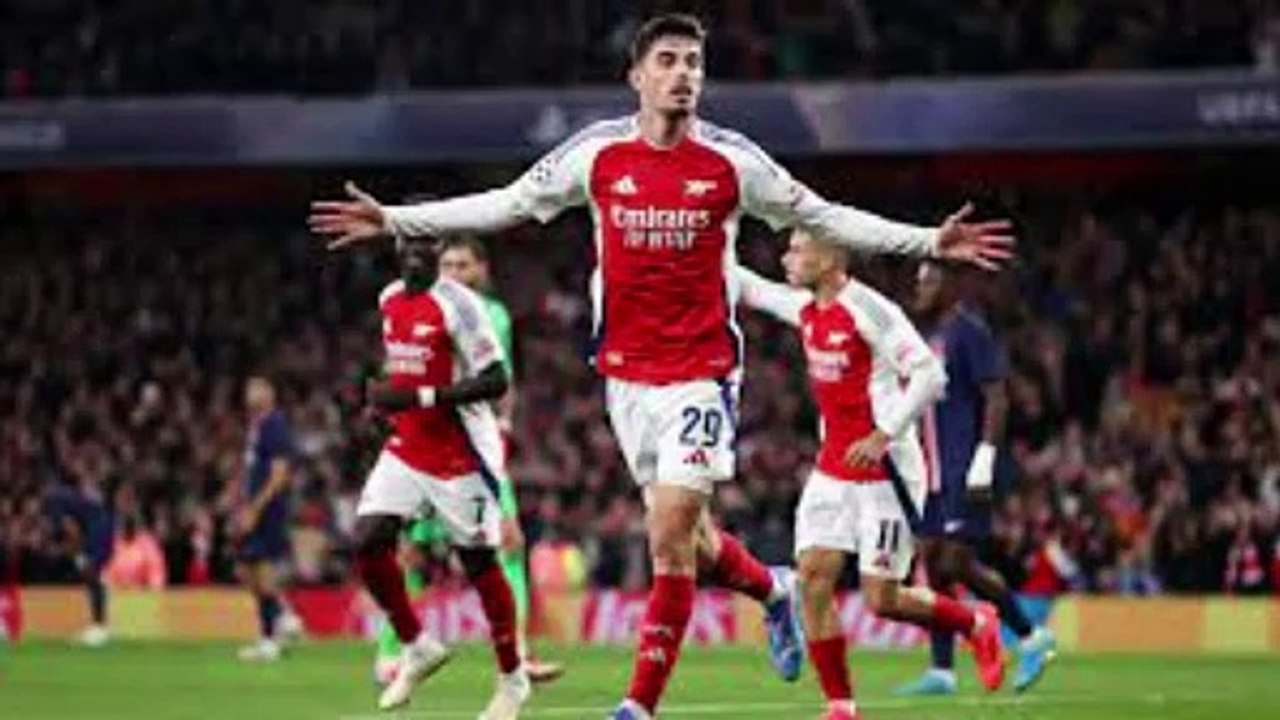 BIG CHAMPIONS LEAGUE WIN  | HIGHLIGHTS | Arsenal vs PSG (2-0) | Havertz & Saka | UCL