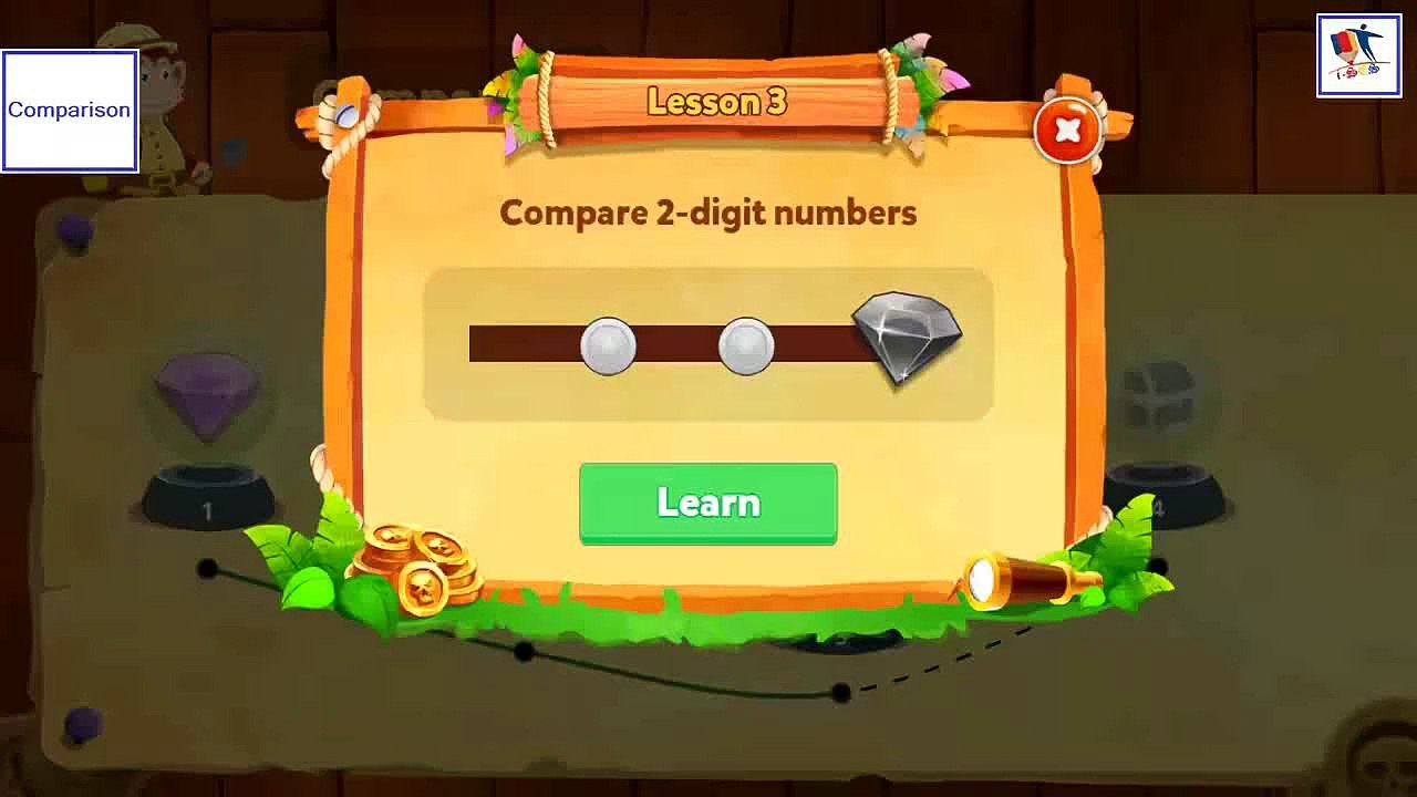 Compare 2-Digit Numbers