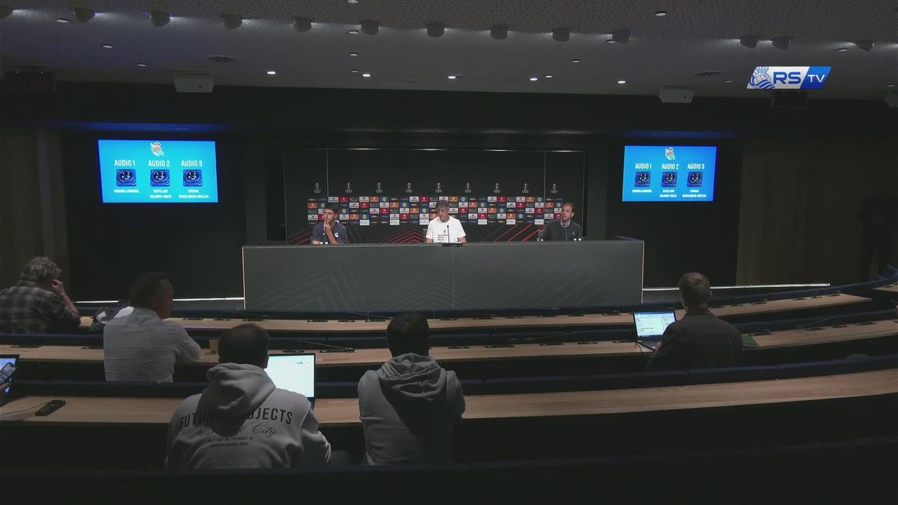 Rueda de prensa completa de Imanol y Zubimendi