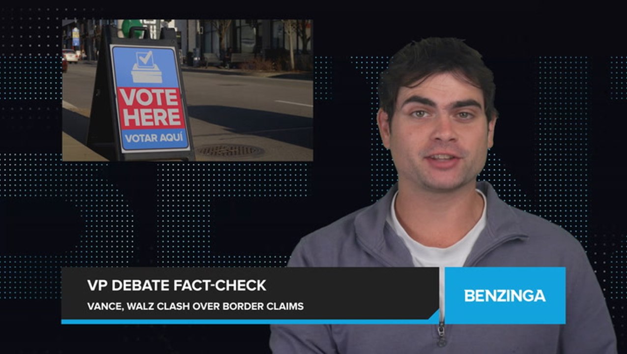 Fact-Checking the Vice Presidential Debate: Vance Falsely Labels Harris as 'Border Czar,' Walz Cites Border Crossing Decline
