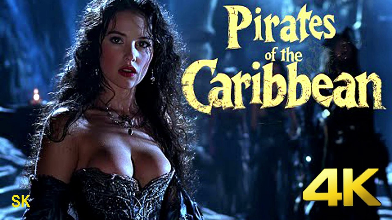 The Pirates of the Caribbean - 1980s LaserDisc (Dark Fantasy) 4K HDR 60fps Trailer