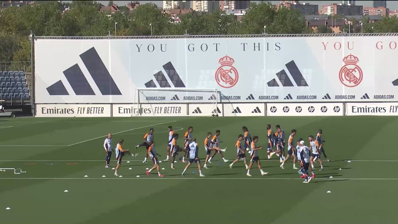 Real Madrid entrenamiento completo | Previa Real Madrid - Villarreal