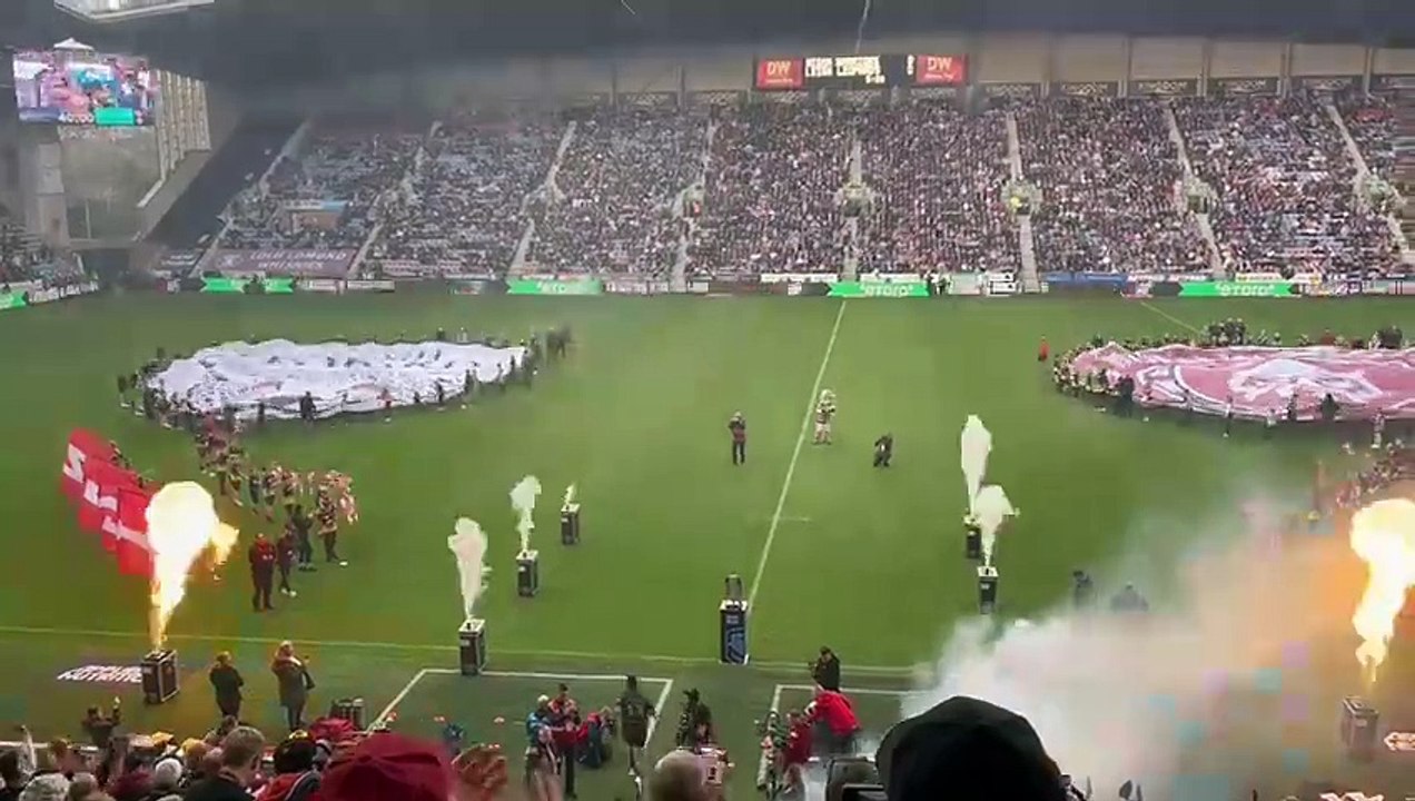 Buzzing atmosphere for Super League semi-final at The Brick