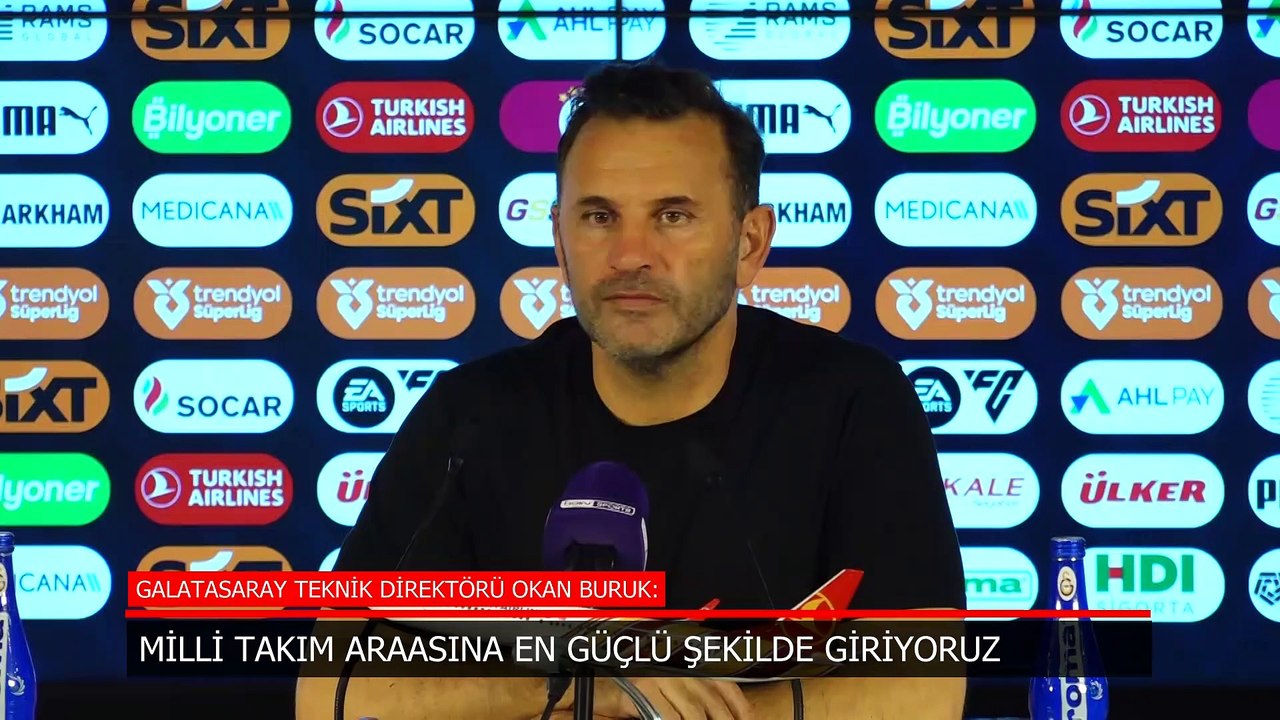 Okan Buruk: Eleştirilerden etkilenmiyorum