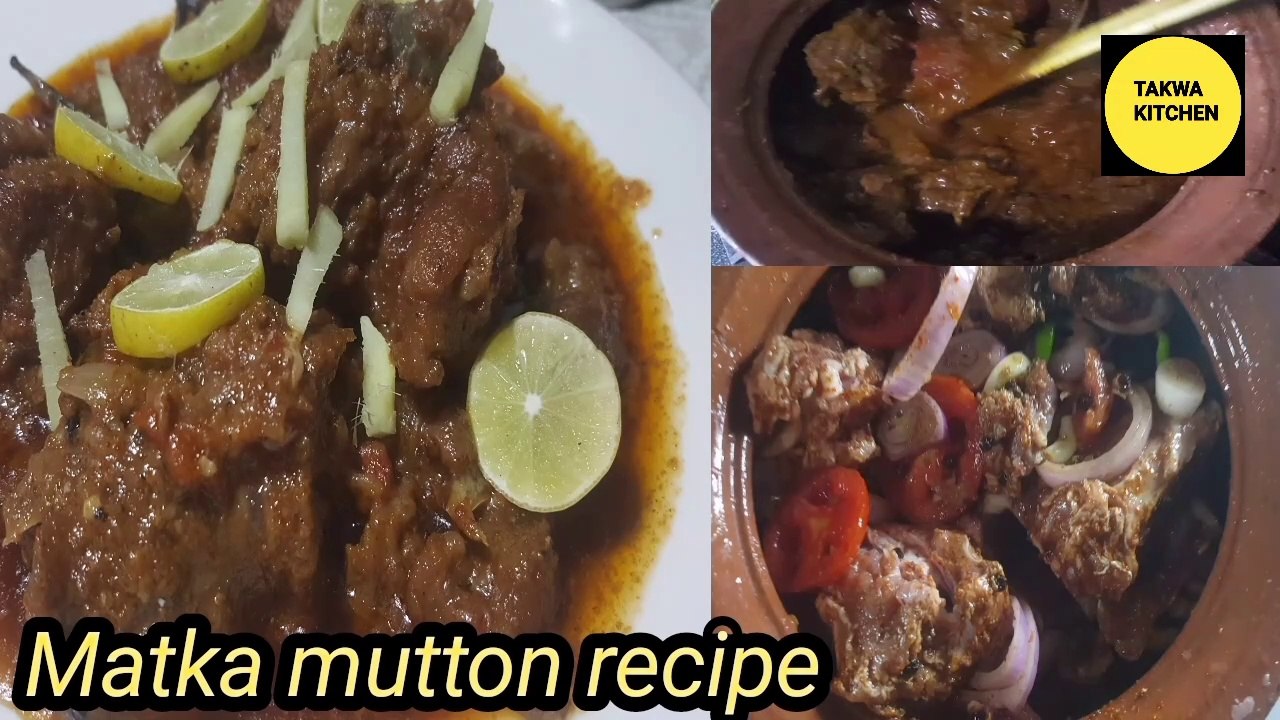 Mutton Handi recipe/Mutton Matka Gosht recipe/TAKWA KITCHEN