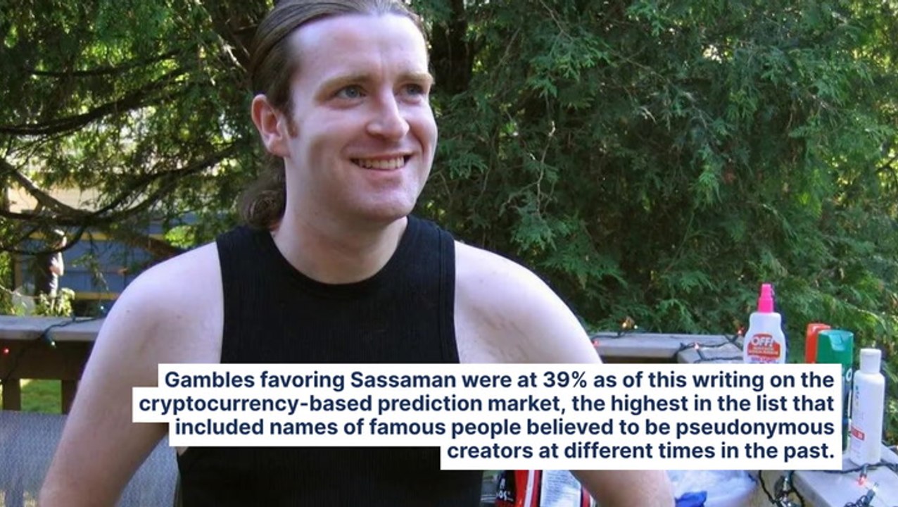 Len Sassaman Is Bitcoin Creator Satoshi Nakamoto In HBO Documentary? Polymarket Punters See High Probability