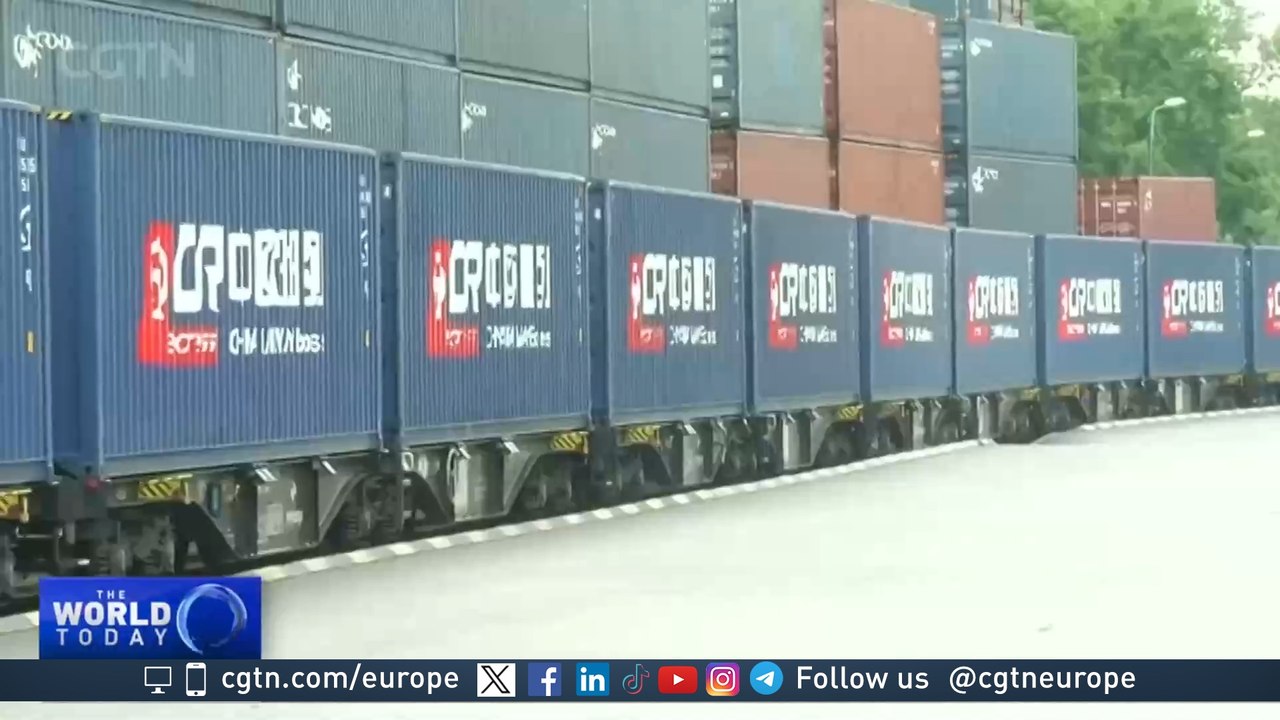 Trains on Northern Silk Road delivering increasing amount of trade