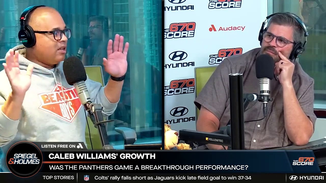 Caleb Williams is undeniably getting better