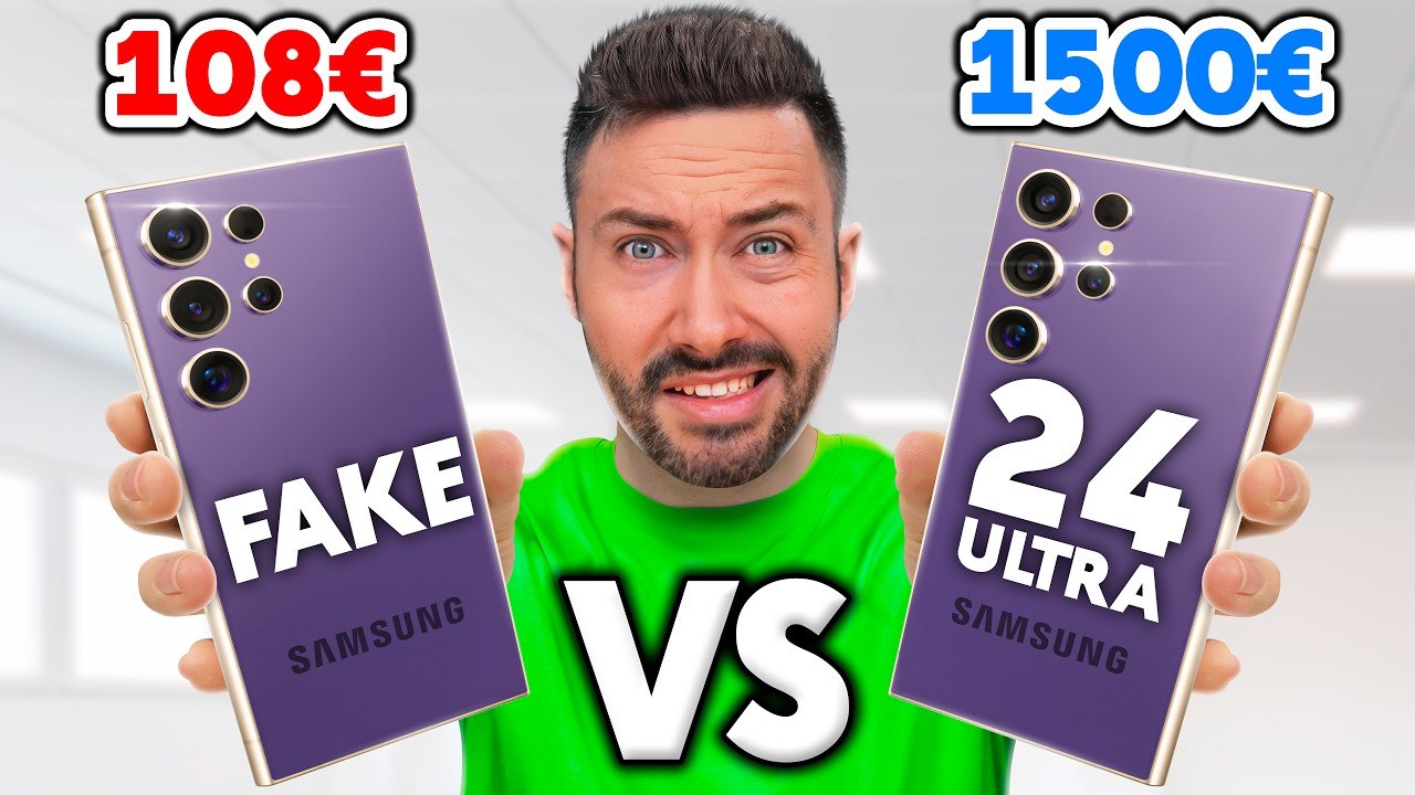 J'ai acheté le Faux Galaxy S24 Ultra à 108€ !