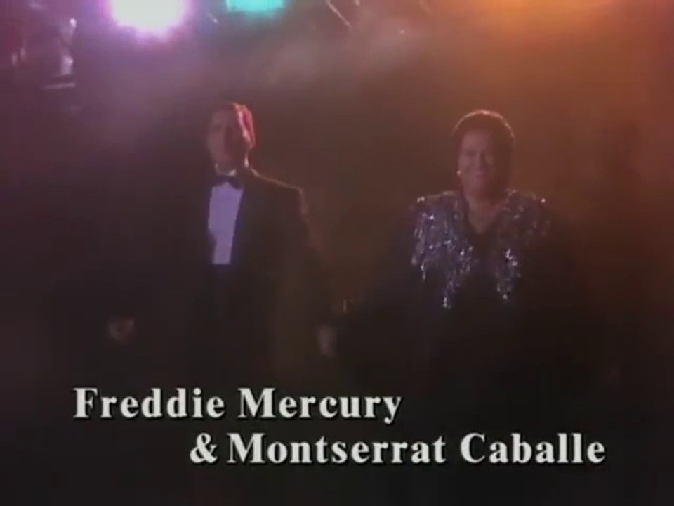 Freddie Mercury y Montserrat Caballe - Barcelona | En vivo en Olimpiada Cultural