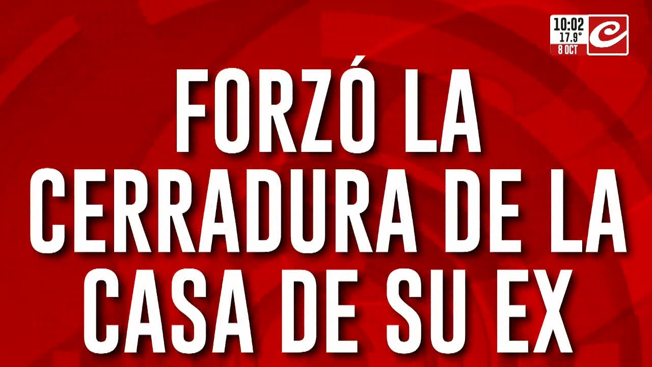 Ingresó a la casa de su expareja y secuestró a la hija que tienen en común