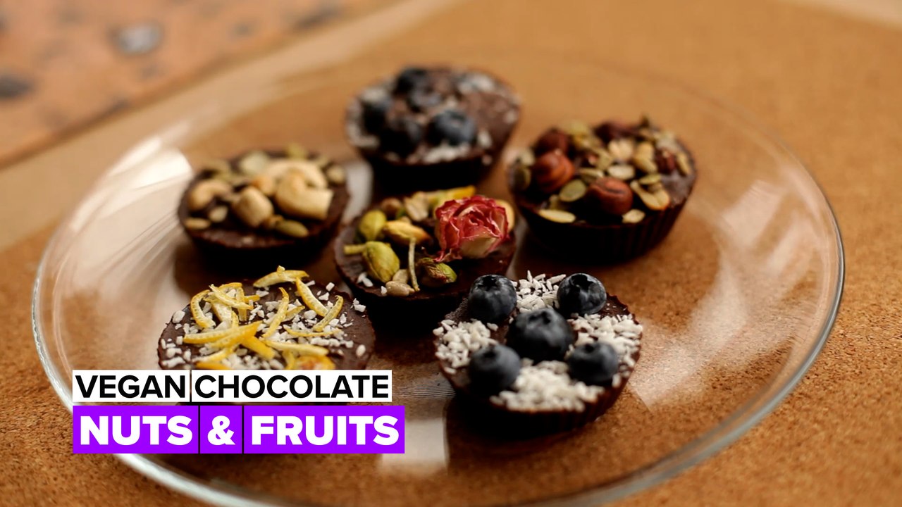 Create Delicious Vegan Chocolate with Toppings at Home 🍫