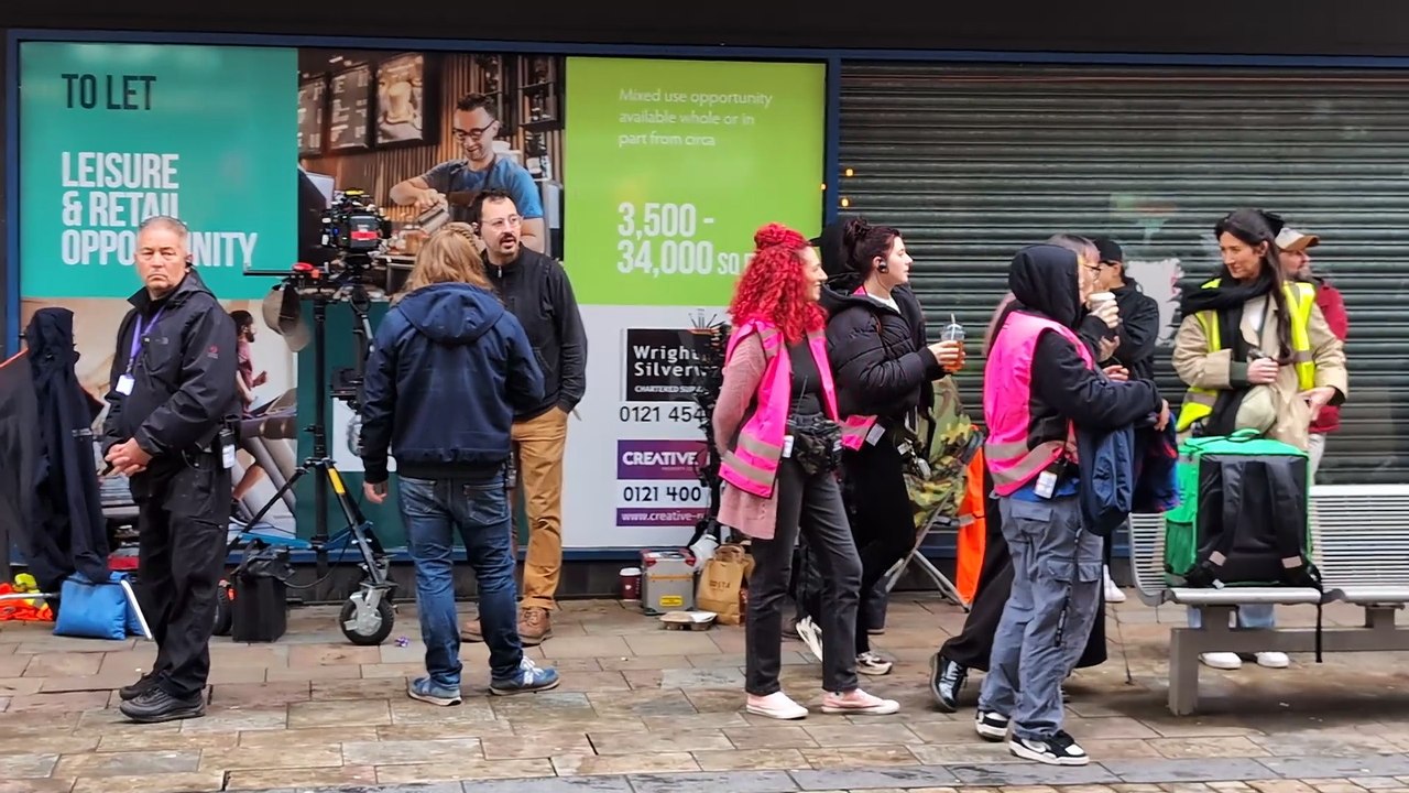 Film crews spotted in Wolverhampton for 'mystery' production